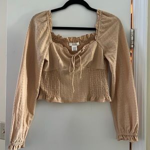 Urban Romantics tan top